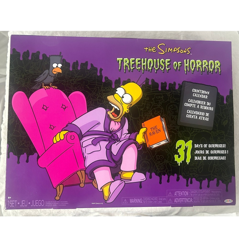 The Simpsons Treehouse of Horror Countdown Calendar 31 Surprises #999